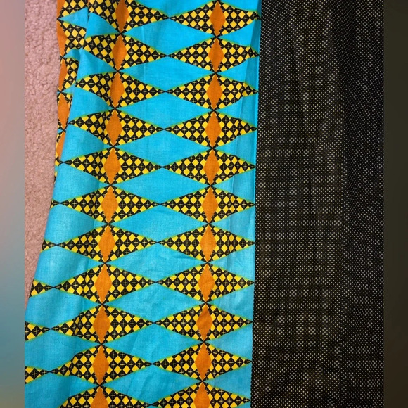 Handmade Akosombo Textiles African Traditional Tribal Dress Kafta - Picture 2 of 5